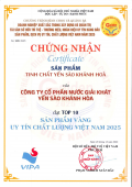 Top 10 Sản phẩm Dịch vụ vàng uy tín chất lượng Việt Nam năm 2025 (tinh chất)
