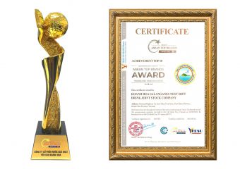 Cổ phần Nước giải khát Yến sào Khánh Hòa  được bình chọn Top 10 Thương hiệu hàng đầu ASEAN - ASEAN Top Brands Award 2023