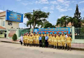 Công ty Cổ phần Nước giải khát Yến sào Khánh Hòa tổ chức diễn tập phương án chữa cháy và cứu nạn cứu hộ năm 2022