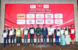 YẾN SÀO KHÁNH HÒA VINH DỰ ĐÓN NHẬN GIẢI THƯỞNG TOP 10 THƯƠNG HIỆU NỔI TIẾNG ASEAN 2025