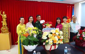 BỘ ĐỘI BIÊN PHÒNG KHÁNH HOÀ THĂM VÀ CHÚC MỪNG CÔNG TY YẾN SÀO KHÁNH HOÀ NHÂN NGÀY PHỤ NỮ VIỆT NAM 20/10