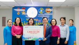 CÔNG TY YẾN SÀO KHÁNH HOÀ TẶNG 1.000 ÁO ẤM CHO CHƯƠNG TRÌNH "ÁO ẤM ĐẾN TRƯỜNG"