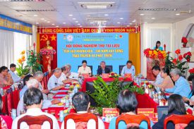 NGHIỆM THU TÀI LIỆU “YẾN SÀO KHÁNH HÒA, 700 NĂM XÂY DỰNG, TRAO TRUYỀN VÀ PHÁT TRIỂN”