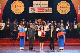 Sanvinest Khánh Hòa vinh dự đạt Sản phẩm vàng vì sức khỏe cộng đồng