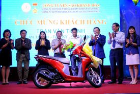 Trao thưởng khách hàng trúng giải Sanest Khánh Hòa - niềm tự hào thương hiệu Việt Nam tại Hội An