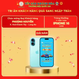 KHÁCH HÀNG LIÊN TỤC TRÚNG IPHONE 16