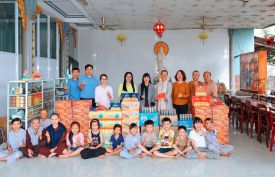 “XUÂN CHIA SẺ - TẾT YÊU THƯƠNG” YẾN SÀO KHÁNH HÒA MANG ẤM ÁP ĐẾN VỚI TRẺ EM MỒ CÔI 