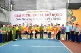 YẾN SÀO KHÁNH HÒA THAM GIA GIẢI PICKLEBALL “ĐỒNG HÀNH CÙNG PHÁI ĐẸP” CHÀO MỪNG NGÀY 8/3