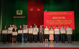 CÔNG TY YẾN SÀO KHÁNH HÒA NHẬN BẰNG KHEN PHONG TRÀO TOÀN DÂN BẢO VỆ ANTQ NĂM 2025