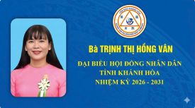 Bà Trịnh Thị Hồng Vân ứng cử viên đại biểu Hội đồng nhân dân Khóa XVI nhiệm kỳ 2026 - 2031