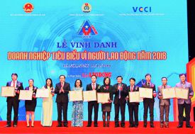 Công ty Trách nhiệm hữu hạn Nhà nước một thành viên Yến sào Khánh Hòa: Top 60 doanh nghiệp tiêu biểu vì Người lao động