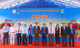 Công ty Cổ phần Nước giải khát Yến sào Khánh Hòa tổ chức lễ khởi công công trình Nhà máy Chế biến nguyên liệu Yến sào