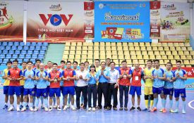 Vòng 7, Giải Futsal HDBank vô địch quốc gia 2023: Sanvinest Khánh Hòa chia điểm với Tân Hiệp Hưng (tỷ số 2-2)