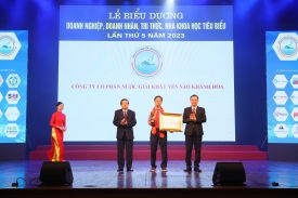 Công ty Cổ phần Nước giải khát Yến sào Khánh Hòa: 3 năm liên tiếp được vinh danh Top 10 thương hiệu được tin dùng nhất Việt Nam