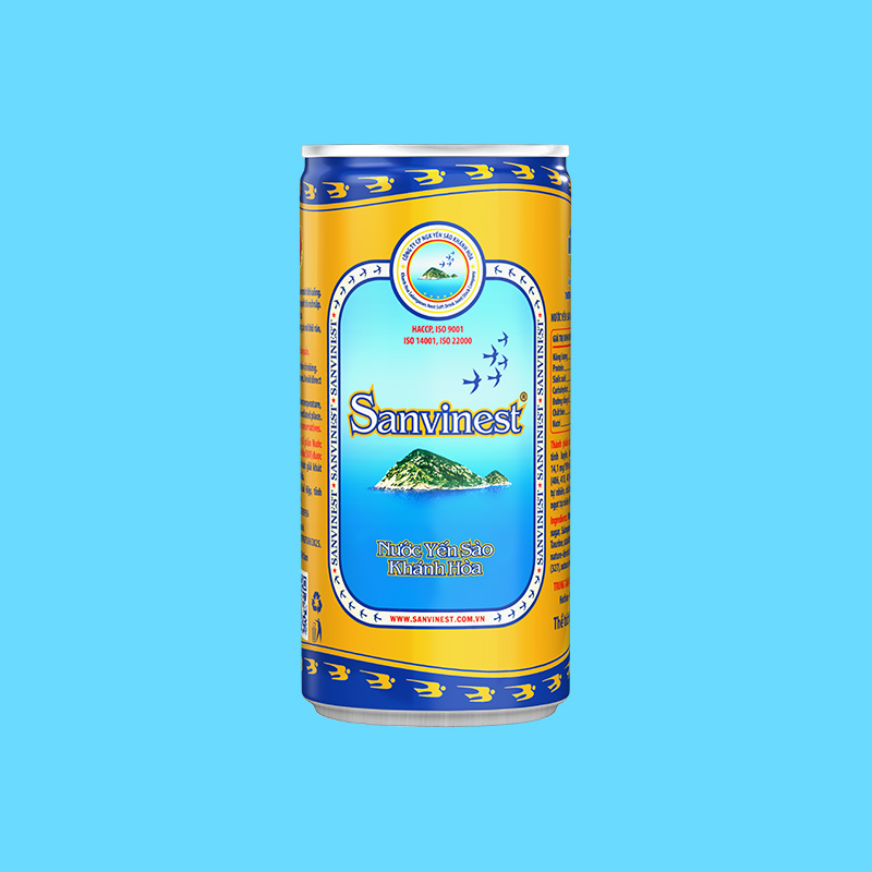 Nước Yến sào Sanvinest Khánh Hòa lon 190ml - S121