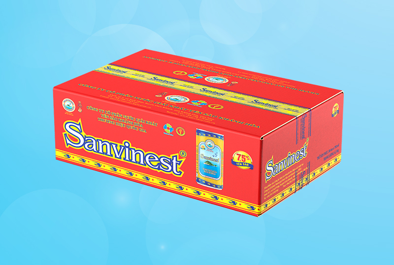 Nước Yến sào Sanvinest Khánh Hòa thùng 30 lon 190ml - S121T30