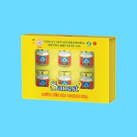 Nước Yến sào Khánh Hòa Sanest hộp 6 lọ 70ml - S002H6