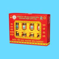 Nước Yến sào Khánh Hòa Sanest hộp 8 lọ 70ml - S002H8