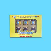 Nước Yến sào Khánh Hòa Sanvinest Fucoidan Nhân sâm hộp 6 lọ 70ml - 207H6