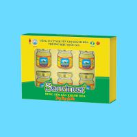 Nước Yến sào Sanvinest Khánh Hòa Đông Trùng Hạ Thảo hộp 6 lọ 70ml - S208H6