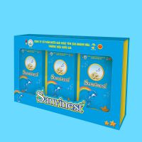 Tinh chất Yến sào Khánh Hòa Sanvinest dành cho trẻ em hộp quà tặng 30 túi 25ml (3 x hộp 10 túi)- QTC511H30