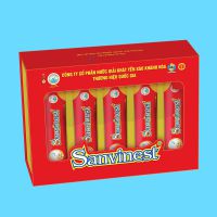 Tinh chất Yến sào Khánh Hòa Sanvinest dành cho mọi lứa tuổi hộp quà tặng 20 túi 25ml - QTC513H20