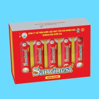 Tinh chất Yến sào Khánh Hòa Sanvinest không đường hộp quà tặng 20 túi 25ml-QTC516H20