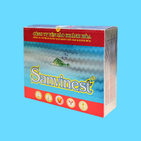 Nước Yến sào Khánh Hòa Sanvinest không đường hộp 6 lọ 70ml - 102H6
